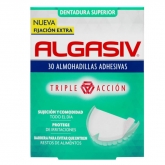 Algasiv Adhésifs Pour Prothèses Dentaires 30 Coussinets Supérieurs