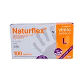 Gants en vinyle Naturflex s/p w/100 M