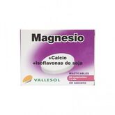 Vallesol Magnésium Calcium Isoflavones 24 Comprimés À Croquer