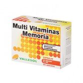 Vallesol Multi Vitamins Hukommelse 40 Kapsler