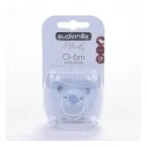 Suavinex™ Evolution Blue Anatomical Latex Soother 1 U