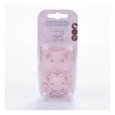 Suavinex™ Chupete Vintage Evolution Anatómico Tetina Látex 6 Meses Rosa 2uds 2uds