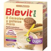 Ordesa Blevit Papilla Plus Instant Duplo Of 8 Cereals Galleta Maria