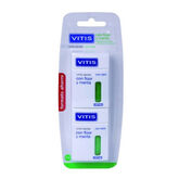 Vitis Dental Tape Avec Fluoruro et Menthe 2x50m