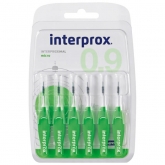 Interprox 0.9 Interproximaux Micro 6 Unités 