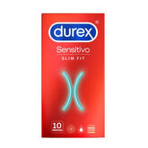 Durex Sensitive Slim Fit 10 Unidades