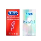 Durex Duplo Sensitive Soft + Invisible