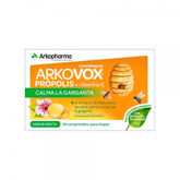 Arkopharma Arkovox Propoli Vitamina C sapore di menta 24 compresse 