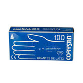 Corysan Gants en Latex Grande Taille 100U