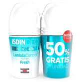 Isdin Lambda Control Intense 48h Deodorante Roll-on 2X50ml