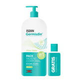 Isdin Germisdin Aloe Vera Gel Douche Sans Savon 1000ml Coffret 2 Produits