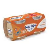 Nutribén Pot Banane, Mandarine, Poire et Biscuit 2 Bocaux 190 g