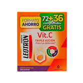 Leotron Vitamine C 72+36 Comprimés effervescents