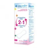 FarmaConfort Pantyliners Maxi 2in1 Sanitary Napkin Ultra 24 Units