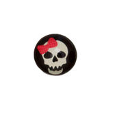Inverness Earring 194C-1 Stainless Steel Rose Skull 