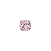 Inverness Pendant 593C Titanium Solitaire Pink 3mm