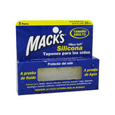 Mack´s Bouchons D'oreille Adultes En Silicone 2U