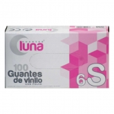 Guantes Luna Gants Vinyle Taille S 100 Unités