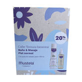 Mustela Set De Bain & De Massage Peau Normale 2 Pièces