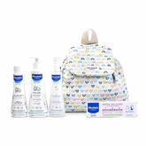 Mustela Little Moments Sac à dos arc-en-ciel Set arc-en-ciel 5 pièces