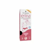 Enna Menstrual Brief Hipster Black Moderate Flow Size M Day & Night