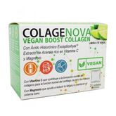 Vaminter Colagenova Vegan Boost Grüner Tee/Zitrone 21 Briefumschläge