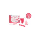 Enna Cycle Coppetta Mestruale Taglia S 2 Coppette Applicatore Sterilizzatore