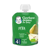 Gerber Pouch Organic Pear 90g