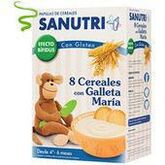 Sanutri 8 Céréales Avec Biscuits Effet Bifidus 600g