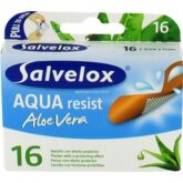 Salvelox Aqua Resist Aloe Vera Adhesive Dressing 16 Uts