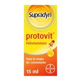 Supradyn Protovit Vitaminas Minerales Crecimiento Niños Gotas Frasco 15ml