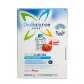 Diabalance Expert Gel Glucose-Effect Scherpe Aardbeien 4 Enveloppen