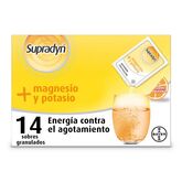 Supradyn Magnesio Potasio Minerales Vitaminas Energía 14 Sobres