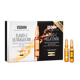 Isdin Isdinceutics Flavo-C Melatonin + Ultraglican 20 Ampoules