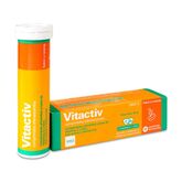 Teva Vitactiv 15 Comprimés Effervescents 60g