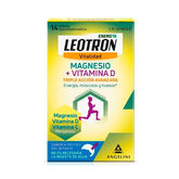 Leotron Vitalité Magnésium + Vitamine D 14 Enveloppes 
