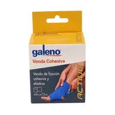 Galen Cohesive Bandage Blue 4.5m X 7.5cm