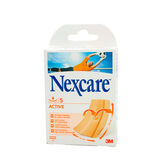  Nexcare Active Strips 5 Bandes 10x6cm