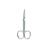 Beter Professional Curved Chrome Manicure Scissors for Cuticle 