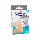 Nexcare® Textielstrips Assortiment Kleefstrips 20-Voudig