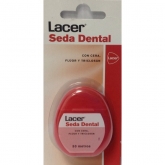 Lacer Seda Dental Con Cera, Flúor y Triclosán 50m