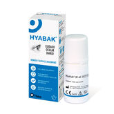 Hyabak Lubrifiant Solution Yeux Et Lentilles Contact 10ml