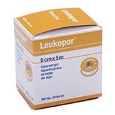 Bsn Medical Pansement Adhésif Leukopor 5cmx5m