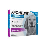 Frontline Spot On Chiens 20-40kg 3 Pipettes