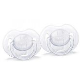 Philips Avent Avent Translucent Classic Pacifiers 6 to 18 Months 2 Pcs