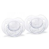 Philips Avent Avent Durchscheinende Klassische Schnuller 6 Bis 18 Monate 2 Stk