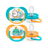 Philips Avent Soother Classic Incantato Giardino 6-18 Mesi Bambino 2 Pezzi