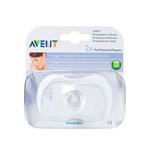 Avent 2 Mini Boucliers en Silicone pour Mamelons 