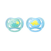 Avent Ultra Air Soother 0-6 Mesi Bambino 2U