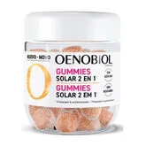 Oenobiol Solaire 2en1 60 Gummies Saveur Fraise Citron